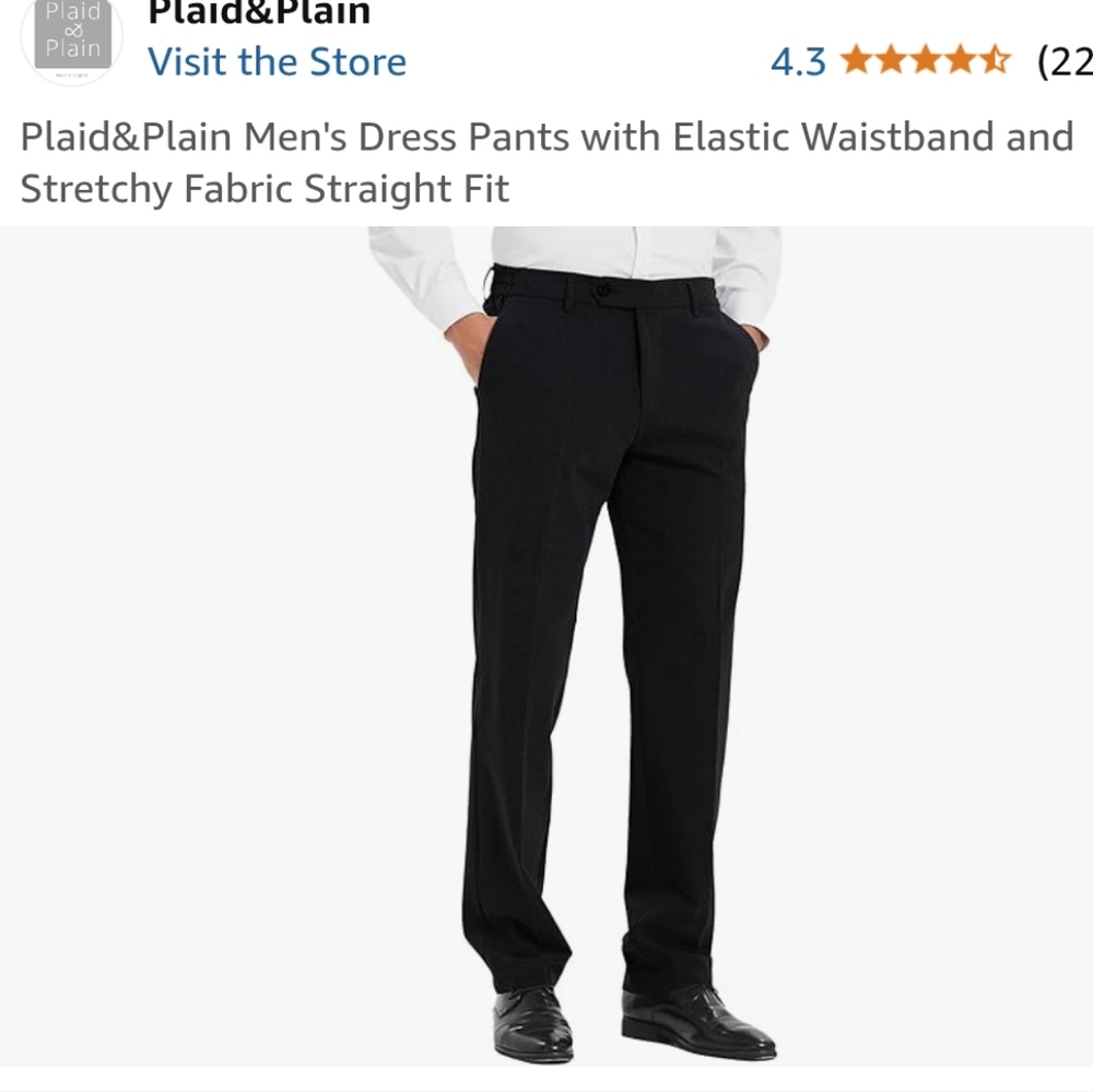 Mens Dress Pants Khakis Chinos Straight Leg 40x32